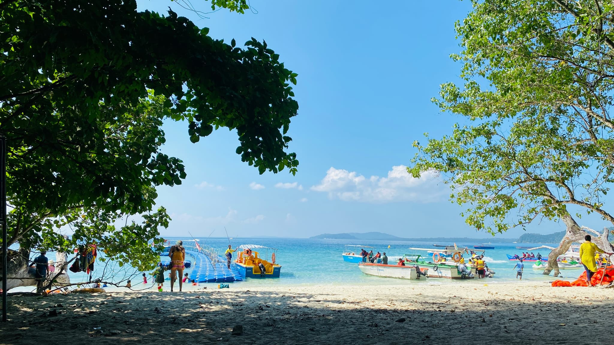 Havelock Island — Radhanagar Beach turquoise water