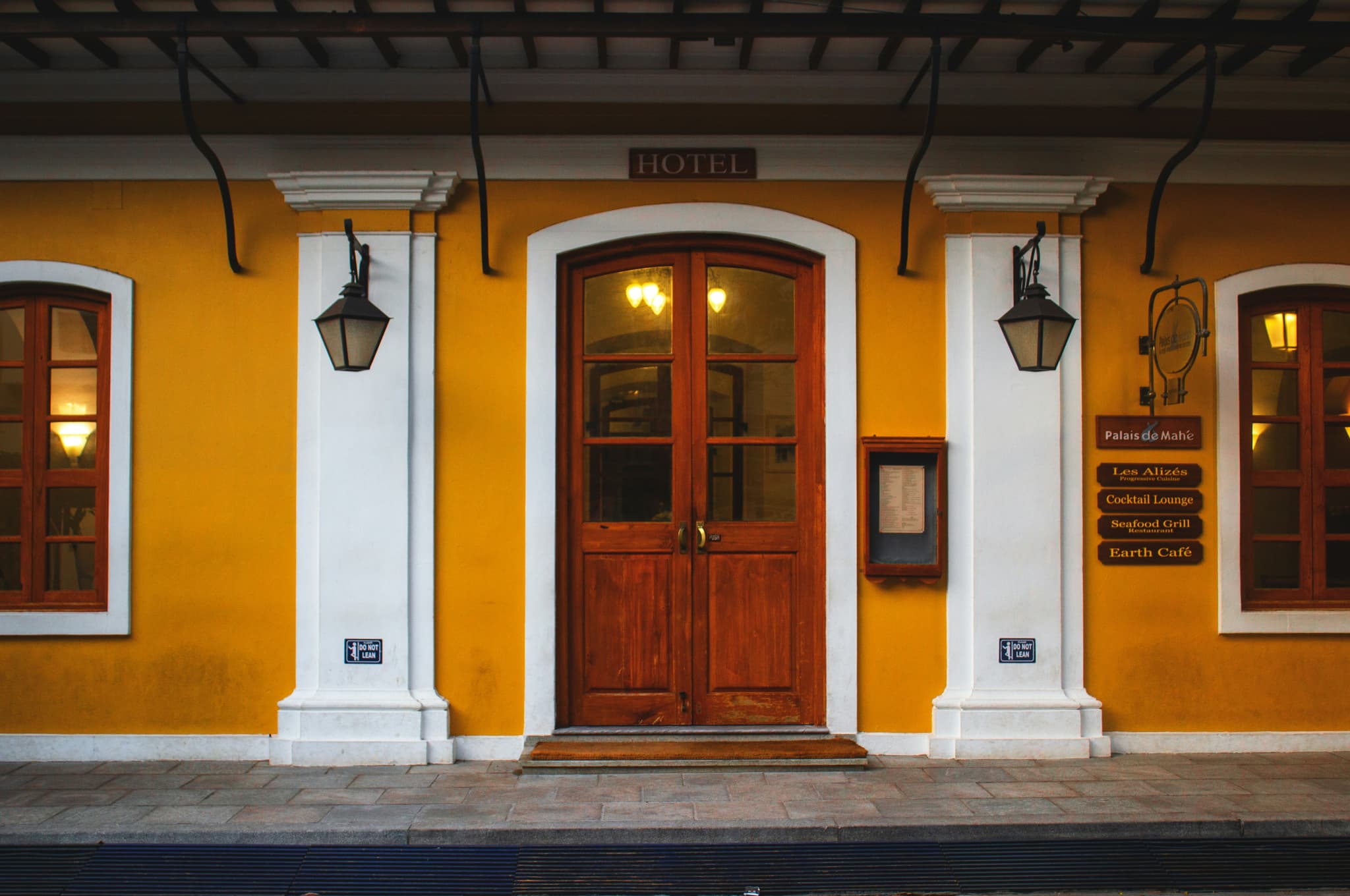 Colonial villa with bougainvillea in Puducherry town's French Quarter