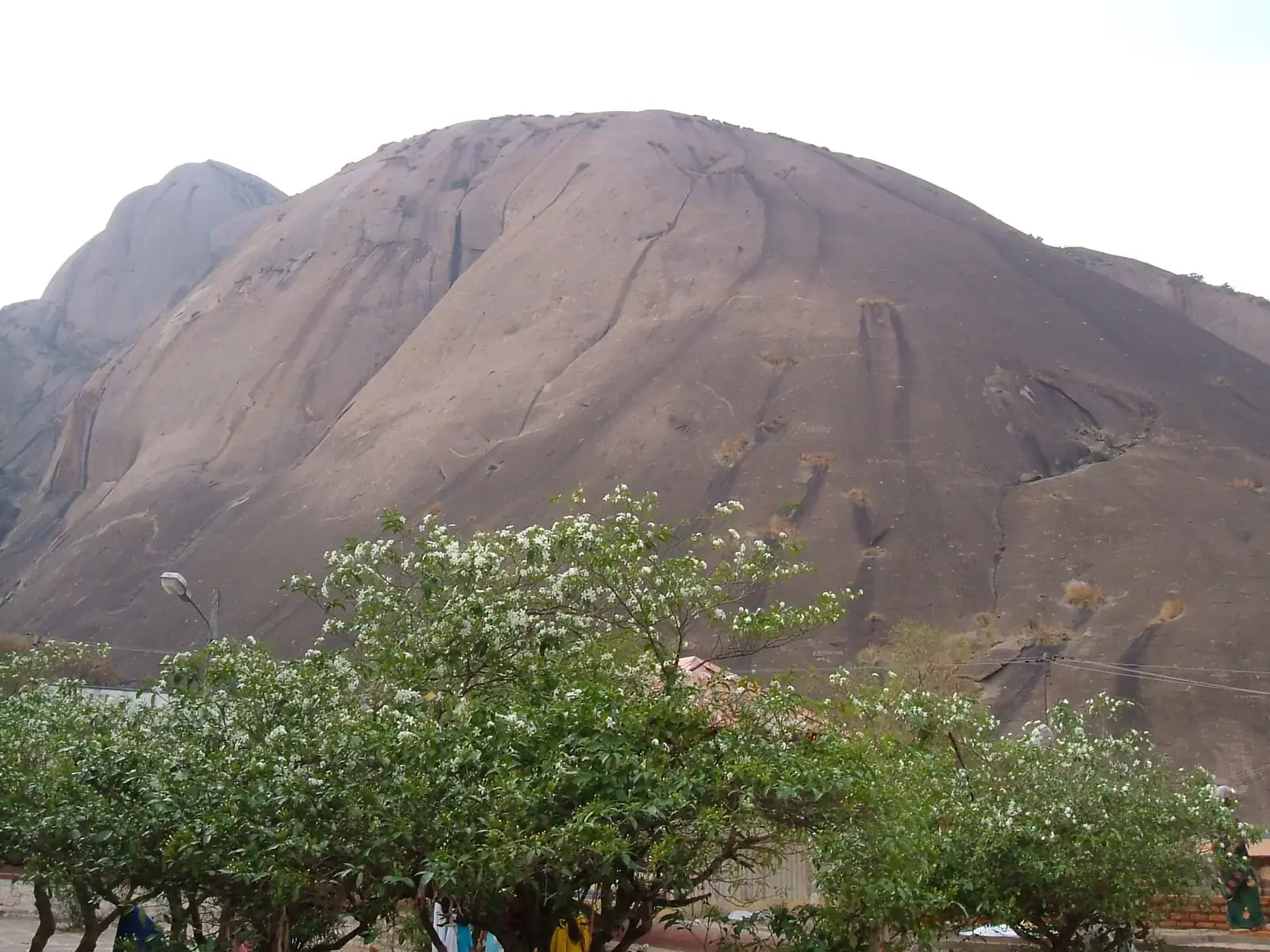 The granite monolith of Savandurga near Bengaluru