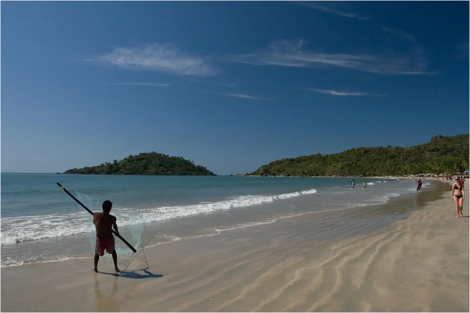 Palolem beach, south Goa