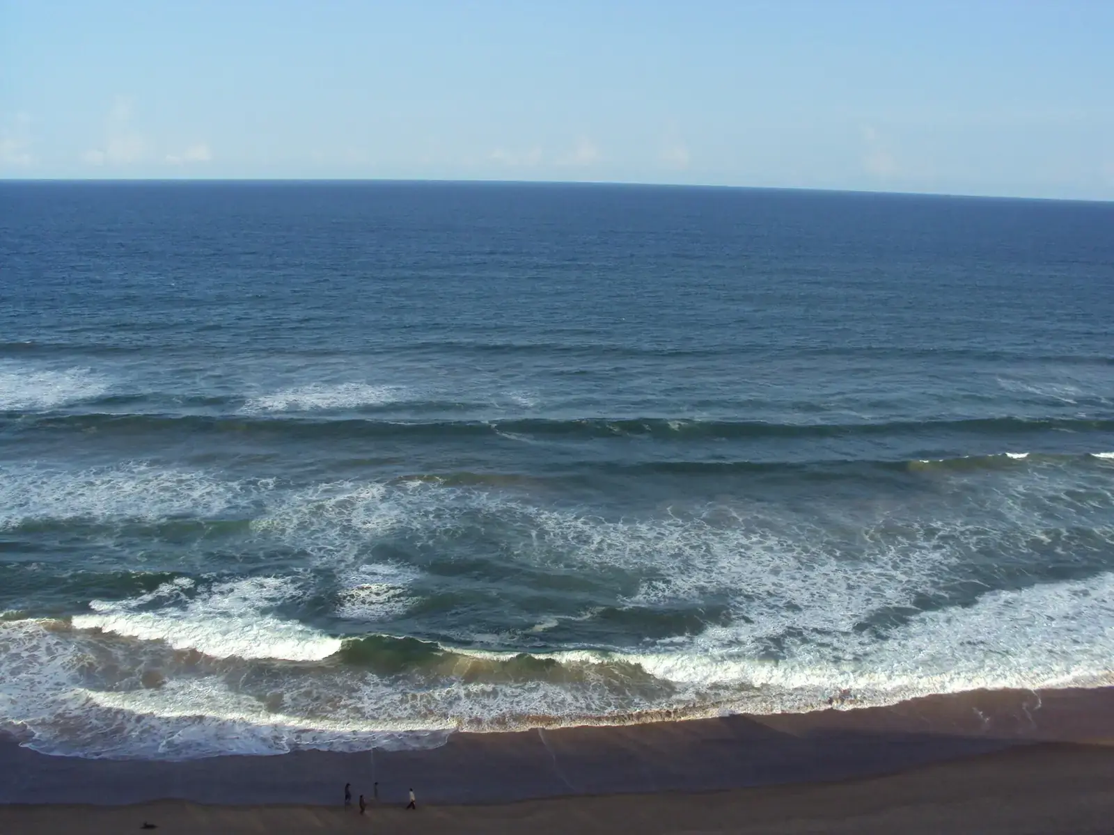 The sea at Gopalpur beach, Odisha