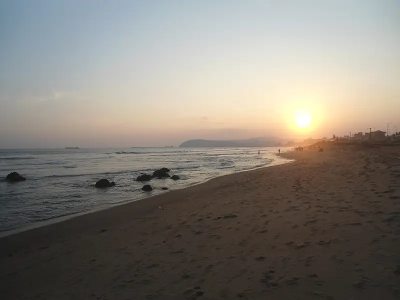 RK Beach promenade, Visakhapatnam