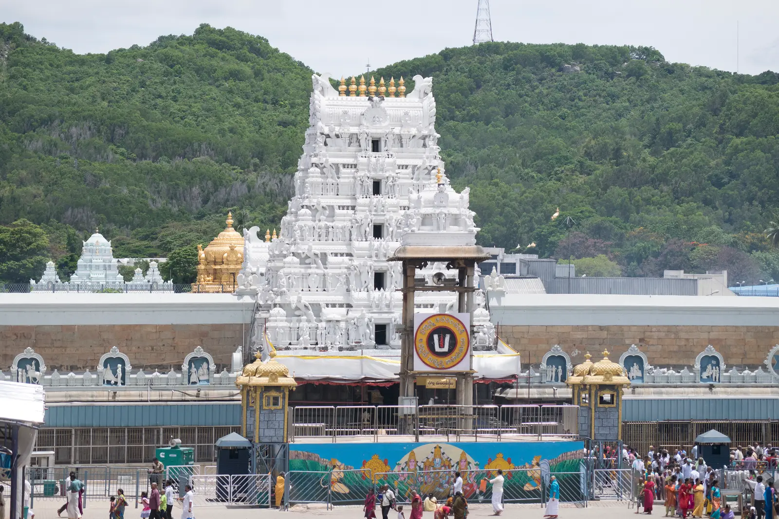 Gopuram of the Venkateswara Temple, Tirumala
