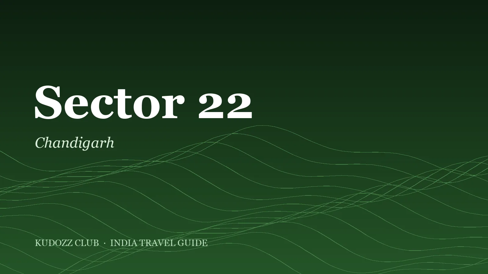 Sector 22 Chandigarh: Market, Stays & Local Life Guide