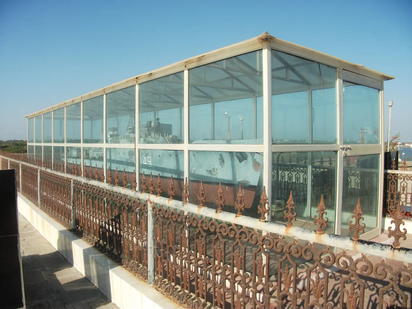 INS Khukri memorial model, Diu