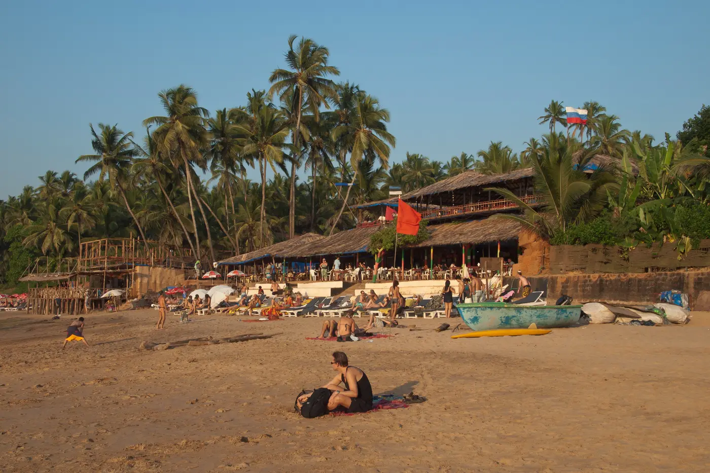 Anjuna beach, north Goa