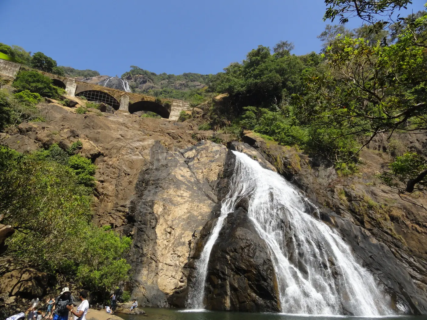 Dudhsagar Falls on the Goa-Karnataka border