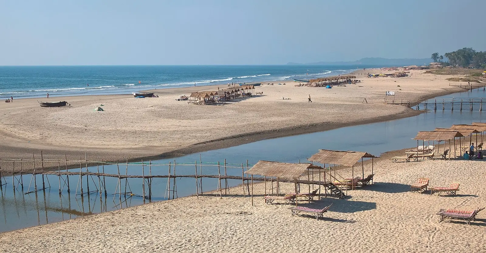Mandrem beach, north Goa