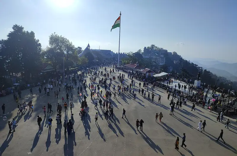 The Ridge and Mall Road, Shimla
