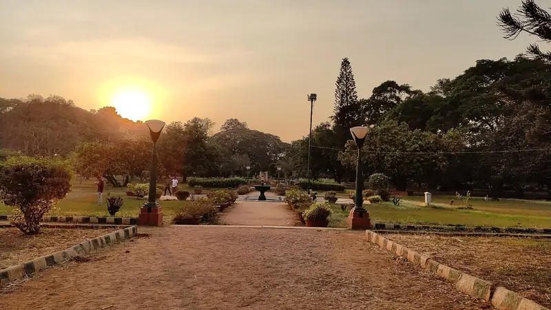 Lalbagh Botanical Garden and glass house