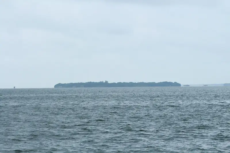 Pathiramanal island in Vembanad Lake