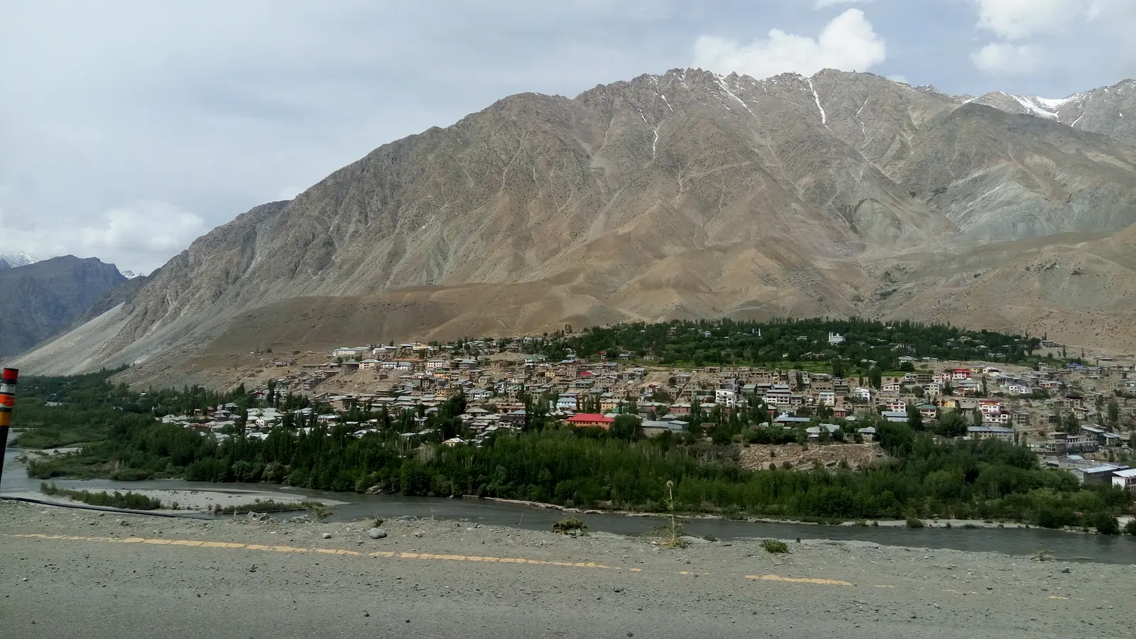 Kargil on the Suru river