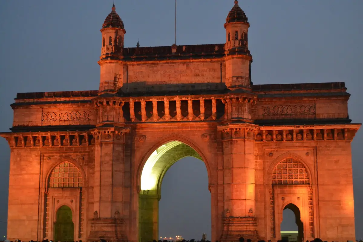 The Gateway of India, Mumbai, built in the Indo-Saracenic style