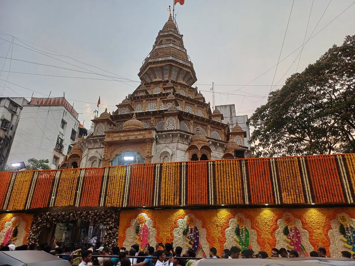 The Dagdusheth Halwai Ganpati temple in Pune
