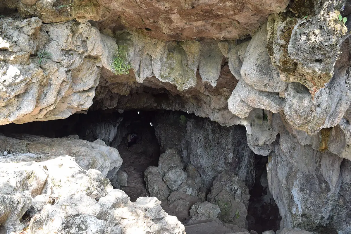 Inside Mawsmai Cave near Sohra, Meghalaya