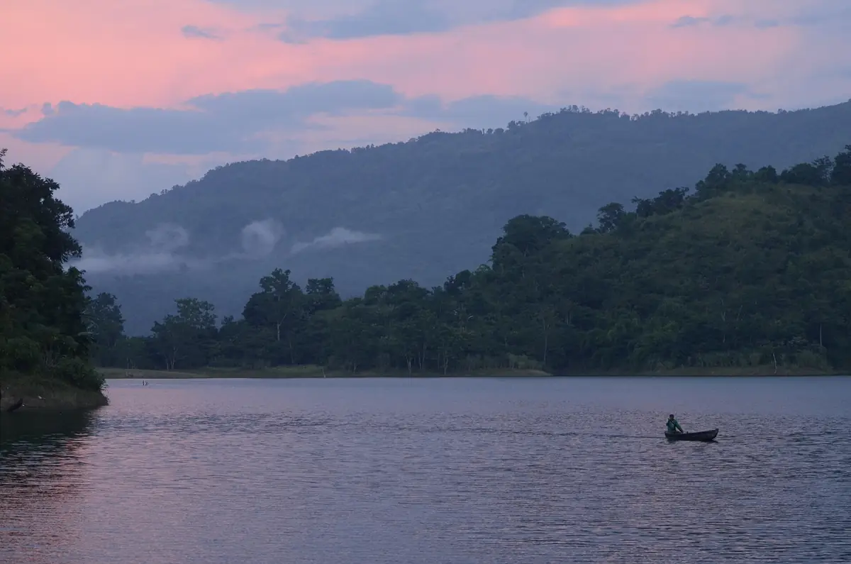 The Doyang Reservoir, Nagaland