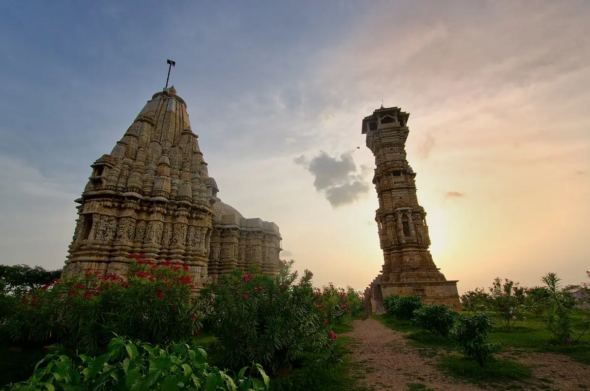 Kirti Stambh, the Tower of Fame, Chittorgarh