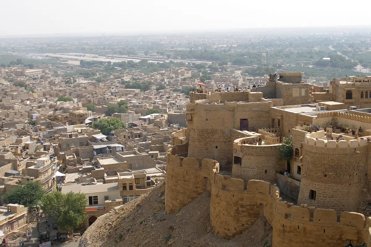 Bastions of Jaisalmer Fort (Sonar Quila), Rajasthan