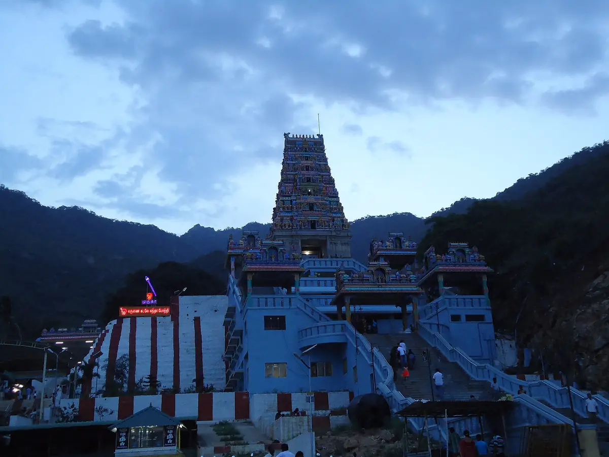 Marudamalai Murugan temple on a hill near Coimbatore