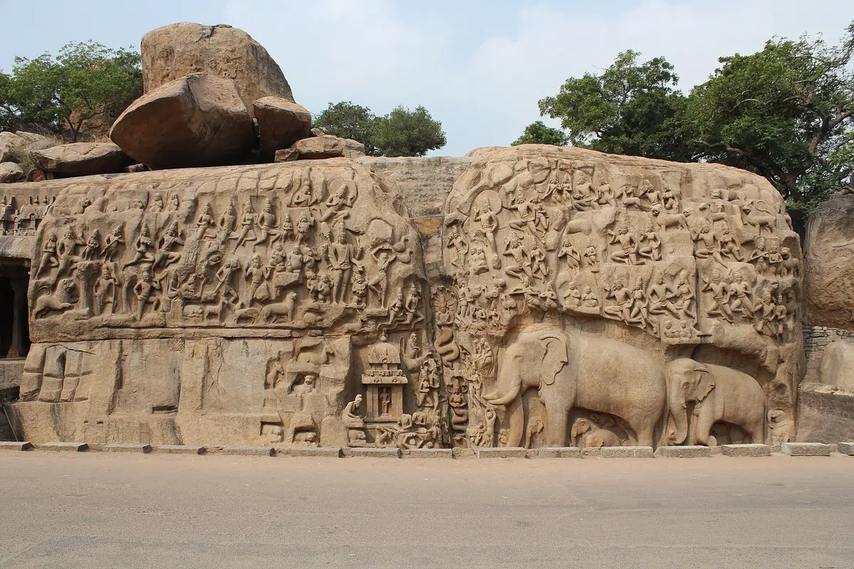 Arjuna's Penance, Mahabalipuram
