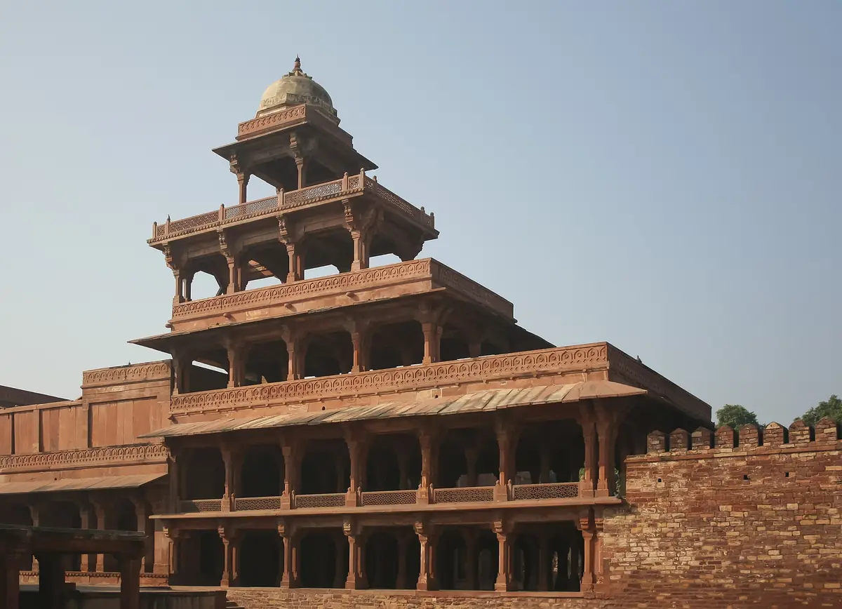 The Panch Mahal at Fatehpur Sikri