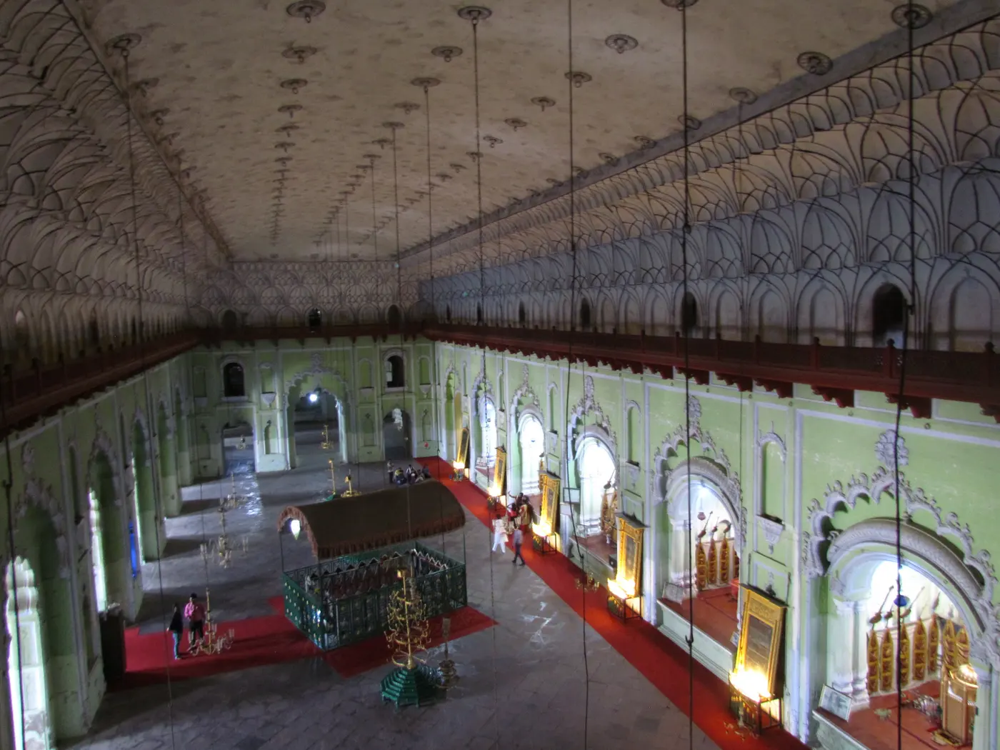 Narrow passages of the Bhul Bhulaiya labyrinth inside Bara Imambara, Lucknow