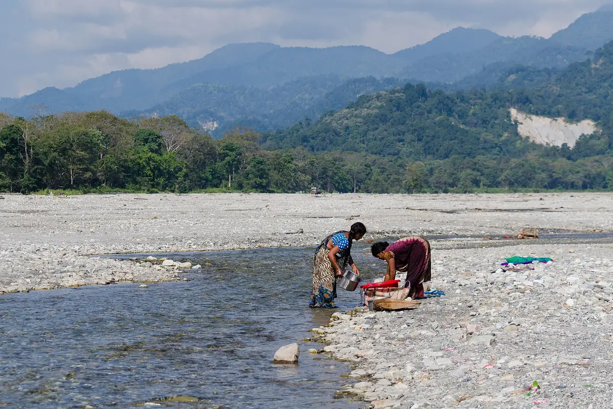 Jayanti River & Village, Buxa Tiger Reserve