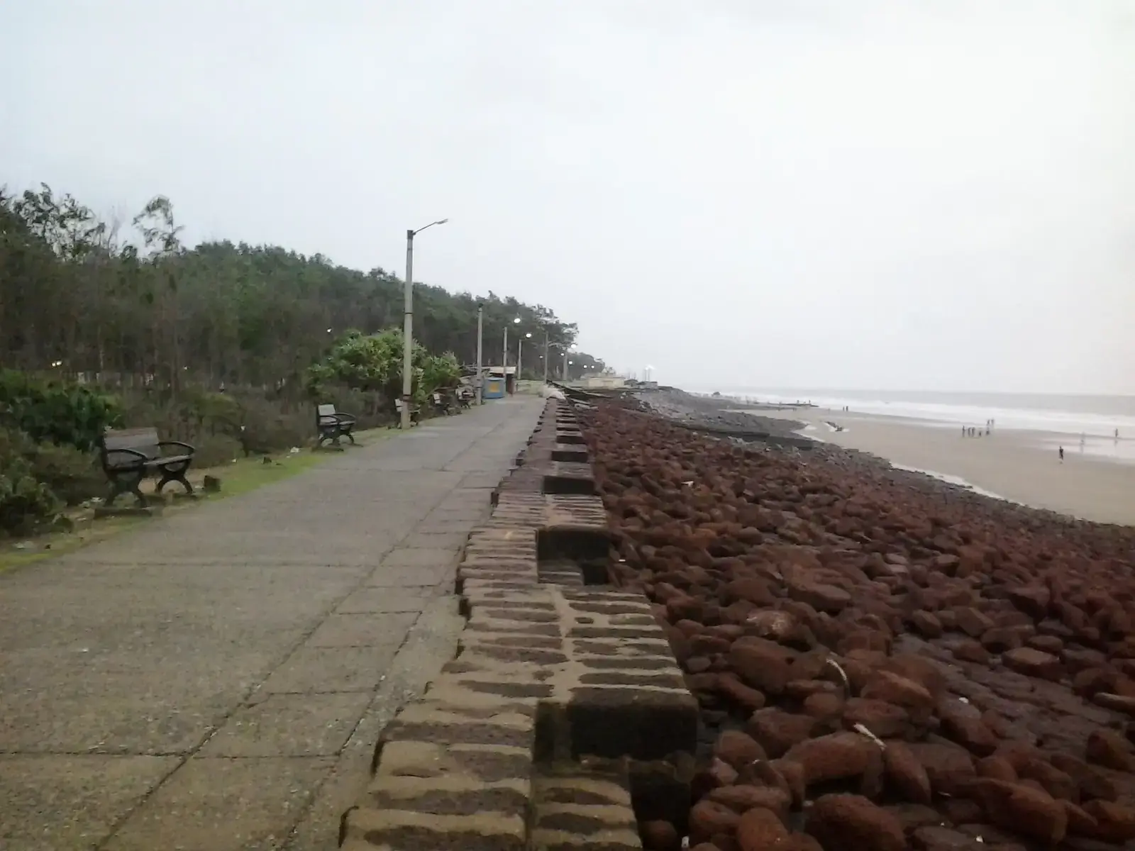 The sea beach at Digha