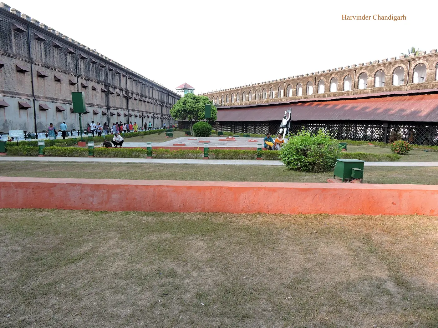 Cellular Jail wings in Port Blair