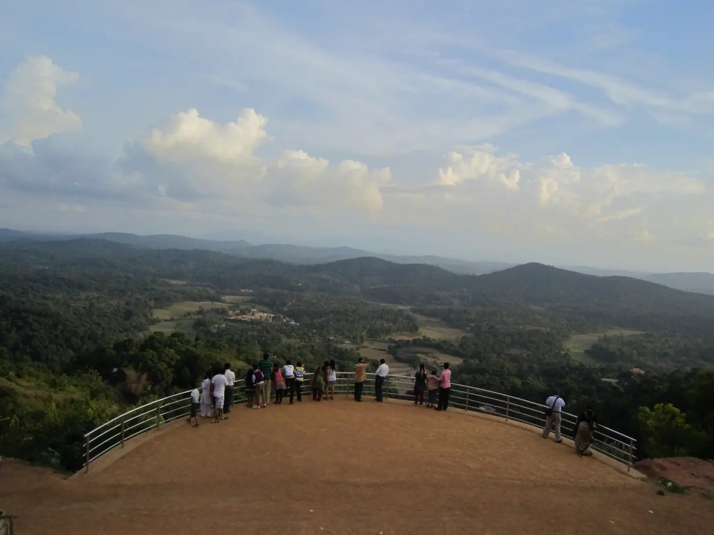 Raja's Seat viewpoint, Madikeri
