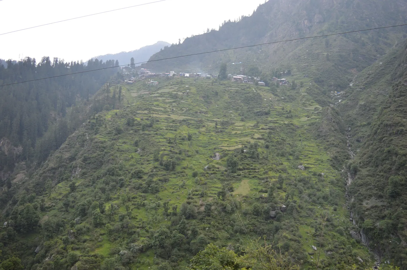 Malana village in the Himalayas