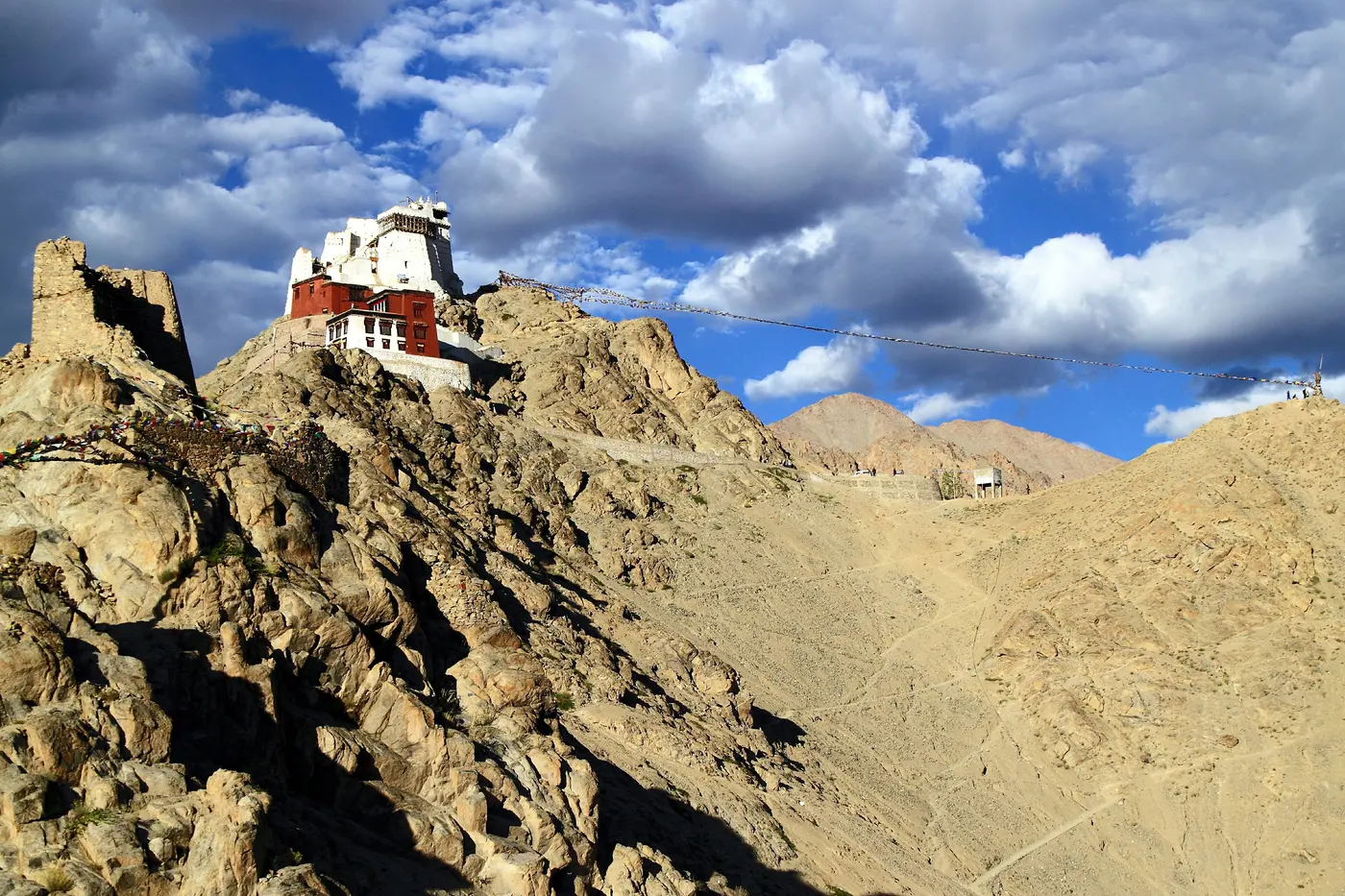 Namgyal Tsemo gompa and fort above Leh