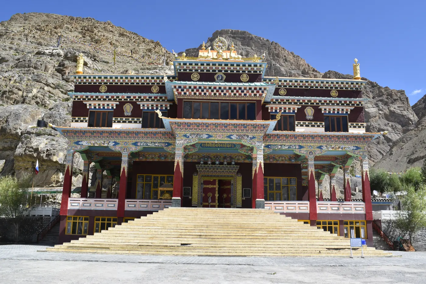 Sakya Tangyud Monastery in Kaza, Spiti