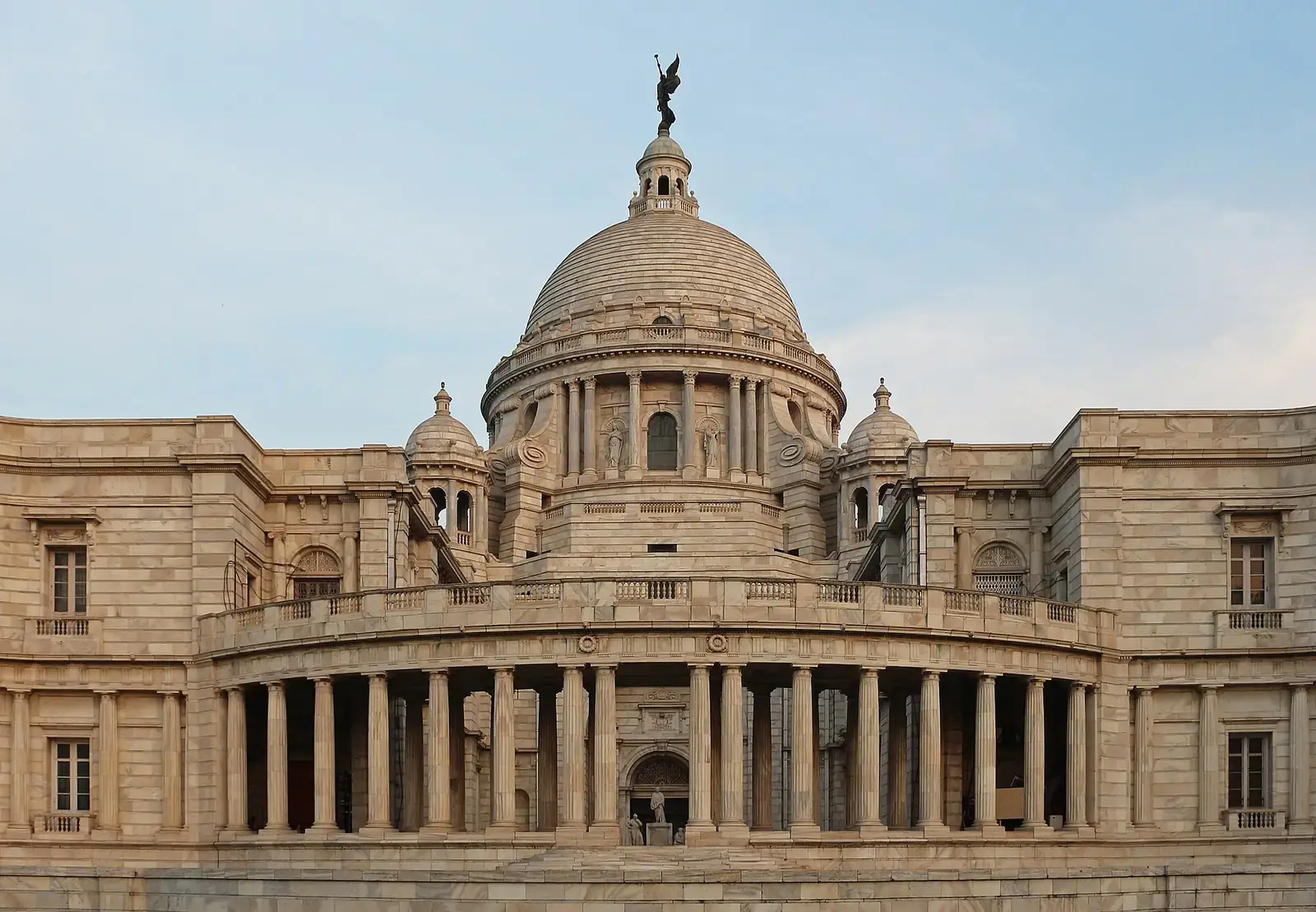 The Victoria Memorial museum in Kolkata