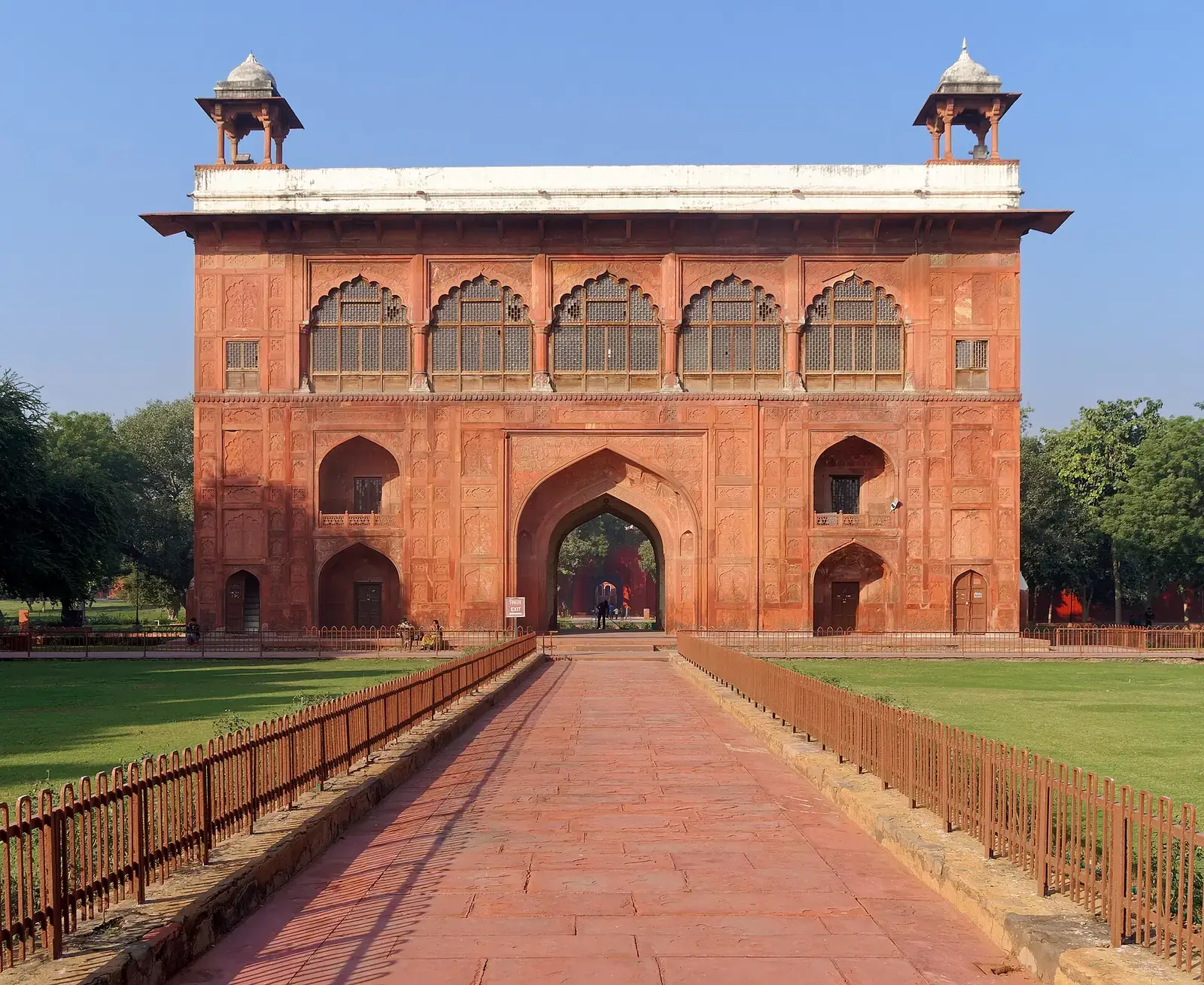 The Naubat Khana, the drum house inside the Red Fort, Delhi