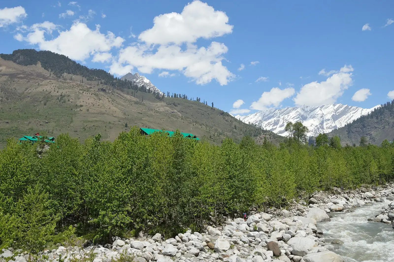 The Beas valley near Palchan, above Manali