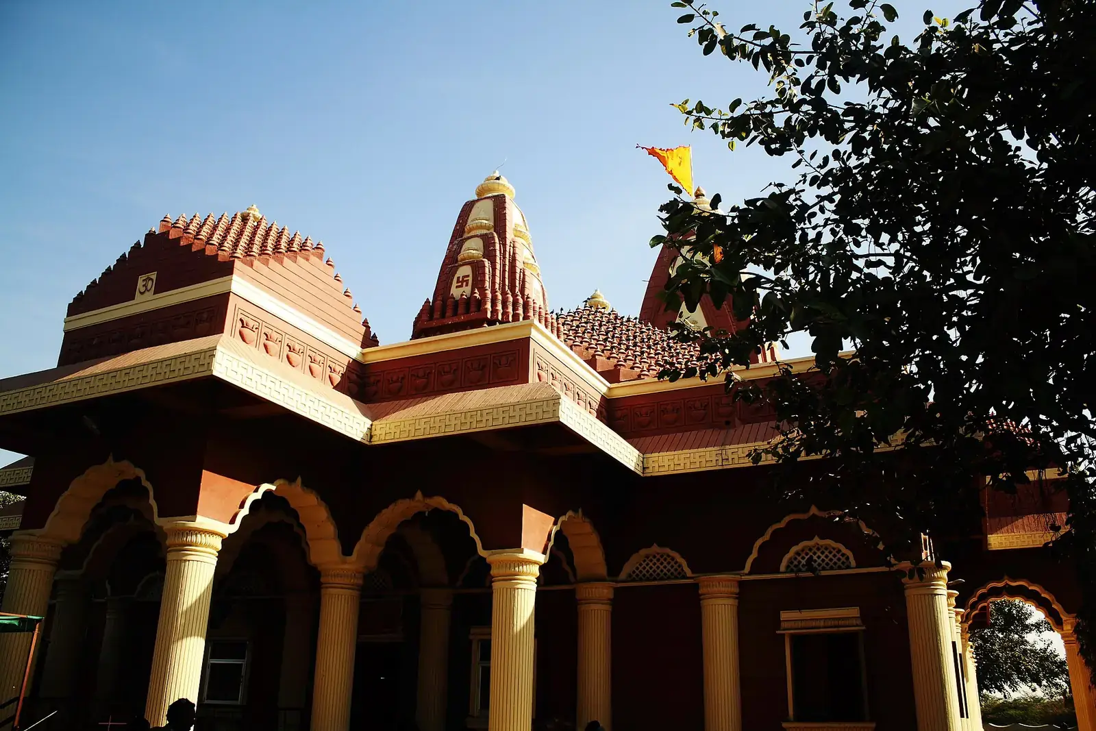 The front of Nageshwar Jyotirlinga temple near Dwarka, Gujarat